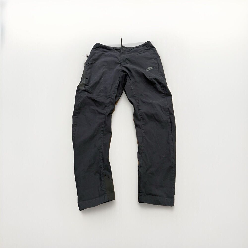 Nike Mens Black Tech Woven Cargo Casual Jogger Pants Size 30 927991-010